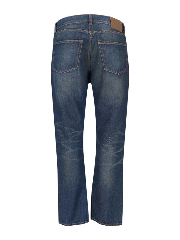 OUR LEGACY: Jeans à jambe droite online - Jean Droit - Bleu