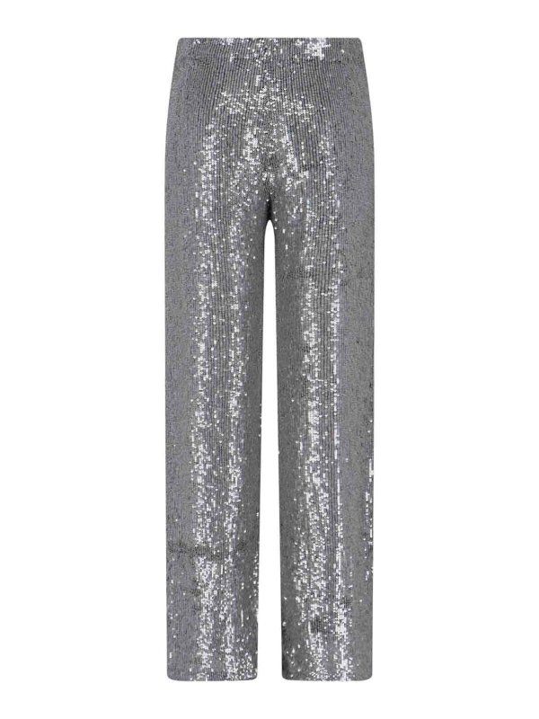 P.A.R.O.S.H.: casual trousers online - Sequined Trousers