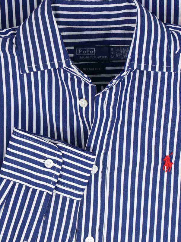 The Best Shops POLO RALPH LAUREN: shirts - Striped Logo Shirt