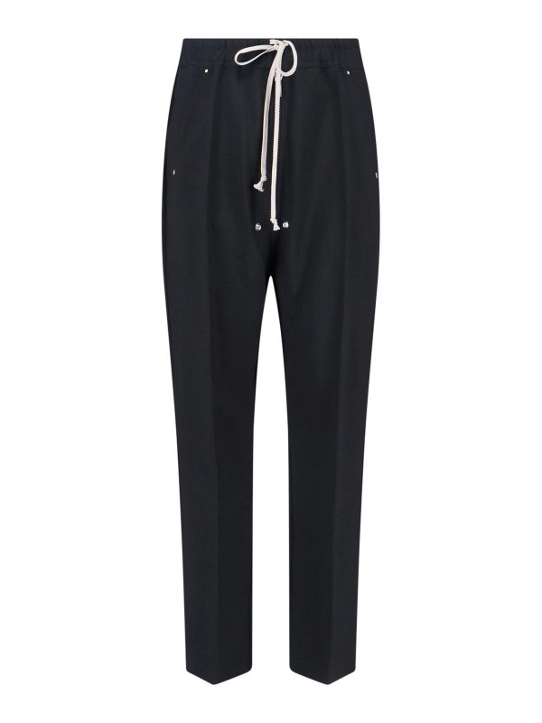 RICK OWENS: Casual Hosen - Casual Hose - Schwarz