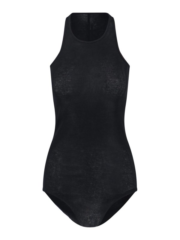 RICK OWENS: Tops y camisetas sin mangas - Top - Negro