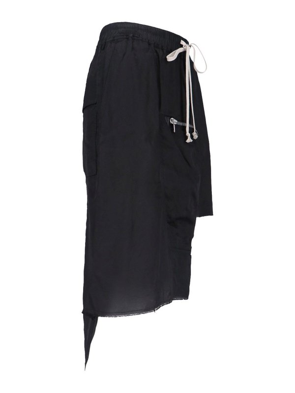 RICK OWENS: Faldas media pierna y semilargas online - Falda Semilarga - Negro