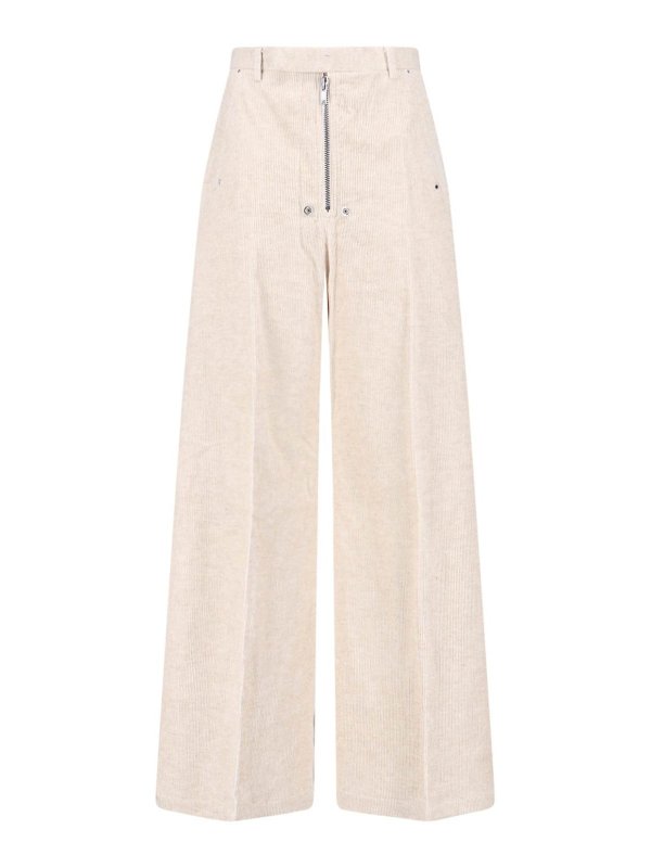 RICK OWENS: casual trousers - Wide trousers