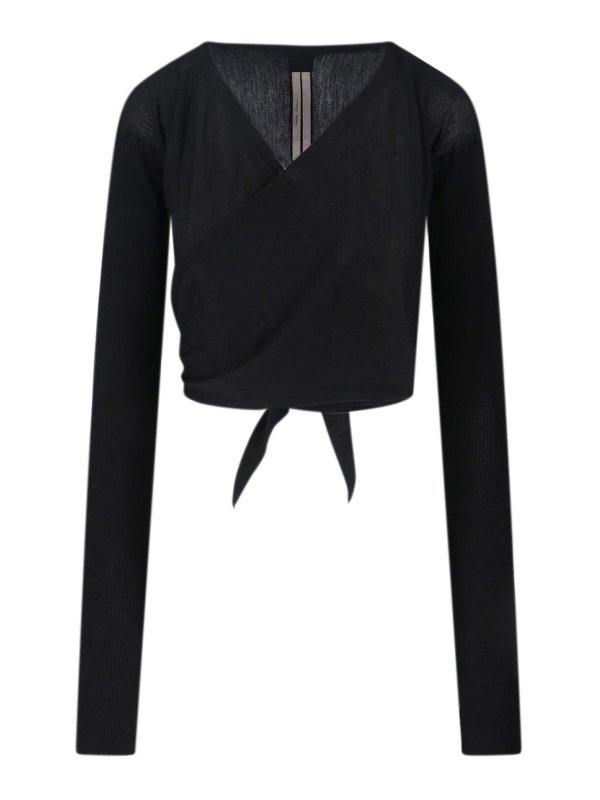 RICK OWENS: crew necks - Virgin wool sweater
