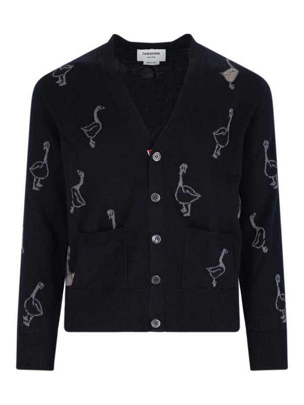 THOM BROWNE: cardigans - Caridgan