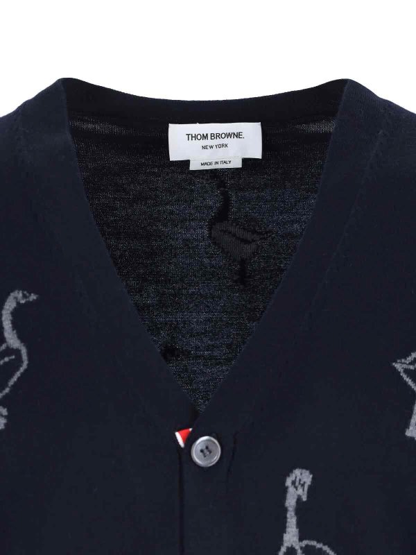 Caridgan shop online: THOM BROWNE