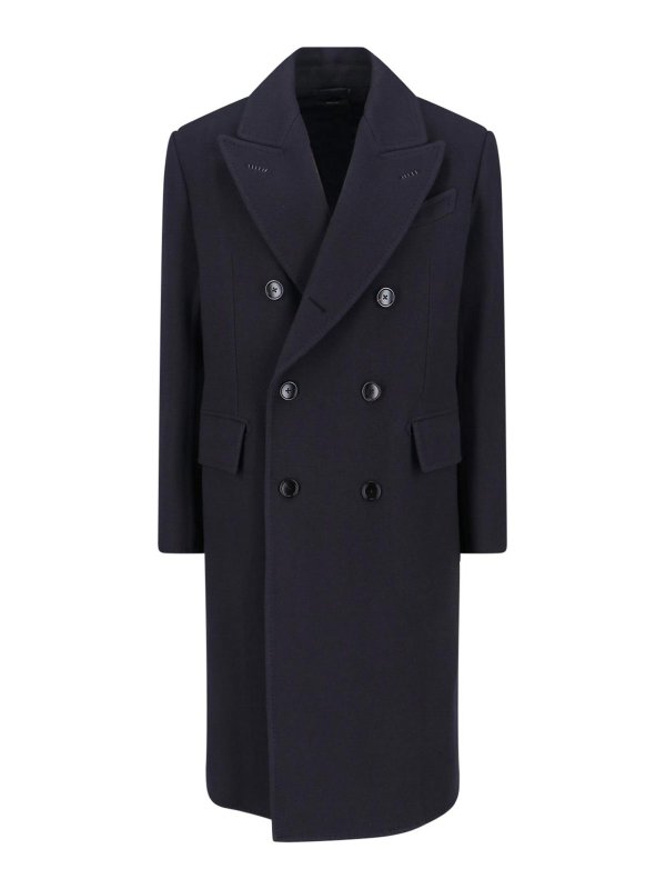 TOM FORD: knee length coats - Virgin Wool Coat