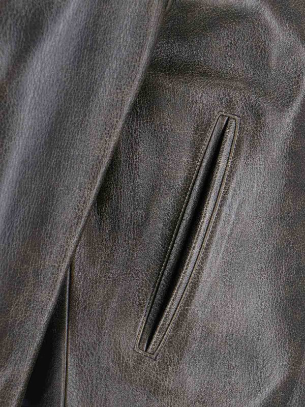 The Best Shops TONYWACK: Lederjacken - Lederjacke - Schwarz