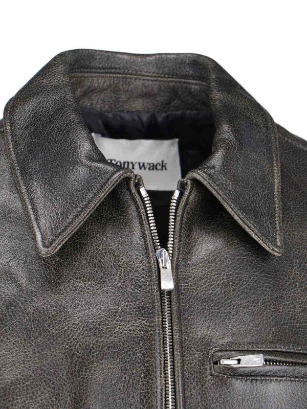 Lederjacke - Schwarz shop online: TONYWACK