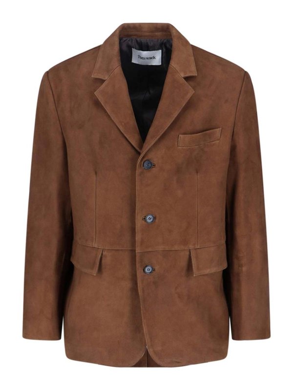 TONYWACK: Blazer - Blazer - Marrón