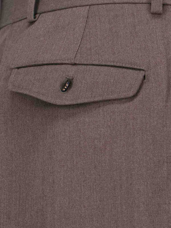 Pantaloni In Misto Lana shop online: TONYWACK