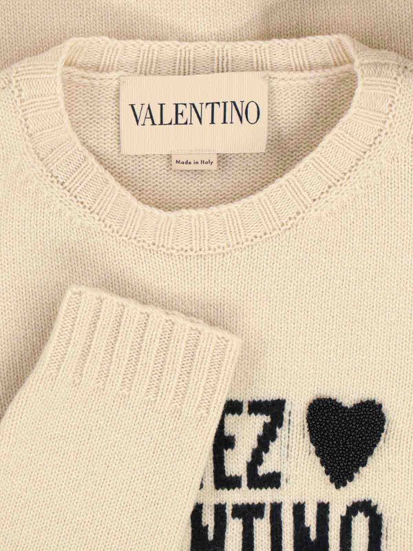 The Best Shops VALENTINO: crew necks - Logo sweater