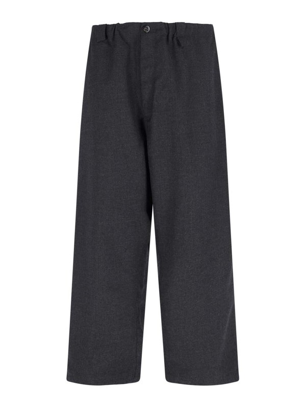 WILLY CHAVARRIA: カジュアルトラウザー - カジュアルパンツ - グレー