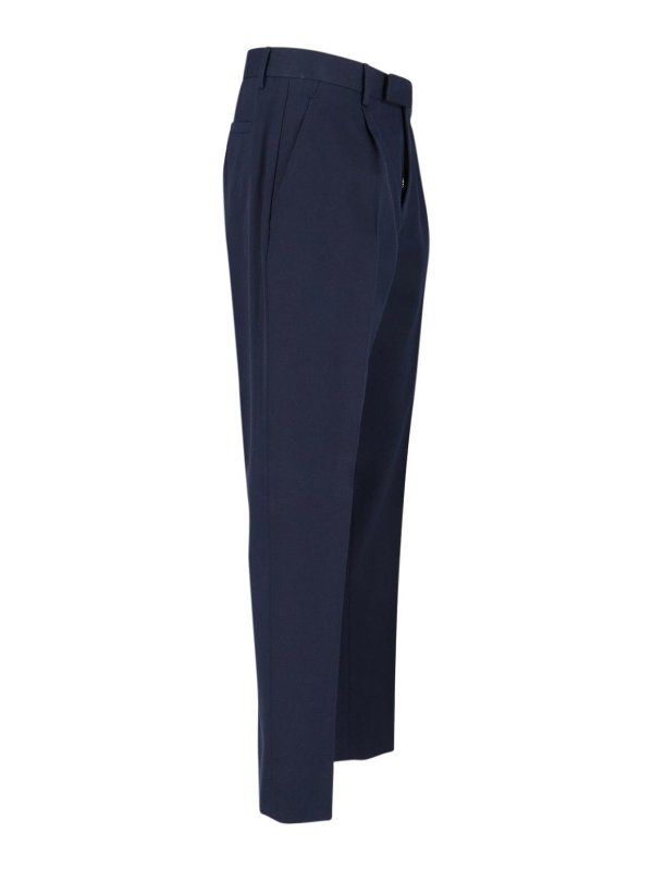 The Best Shops ZEGNA: テーラードトラウザー - テーラードパンツ - ブルー