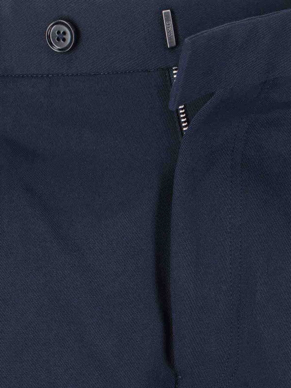 ZEGNA buy online テーラードパンツ - ブルー