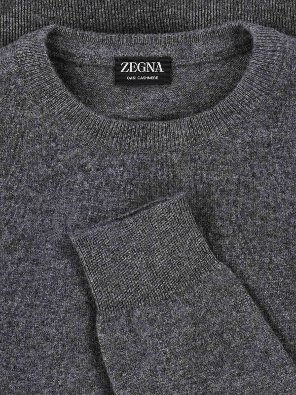 The Best Shops ZEGNA: Pull col rond - Pull Col Rond - Gris