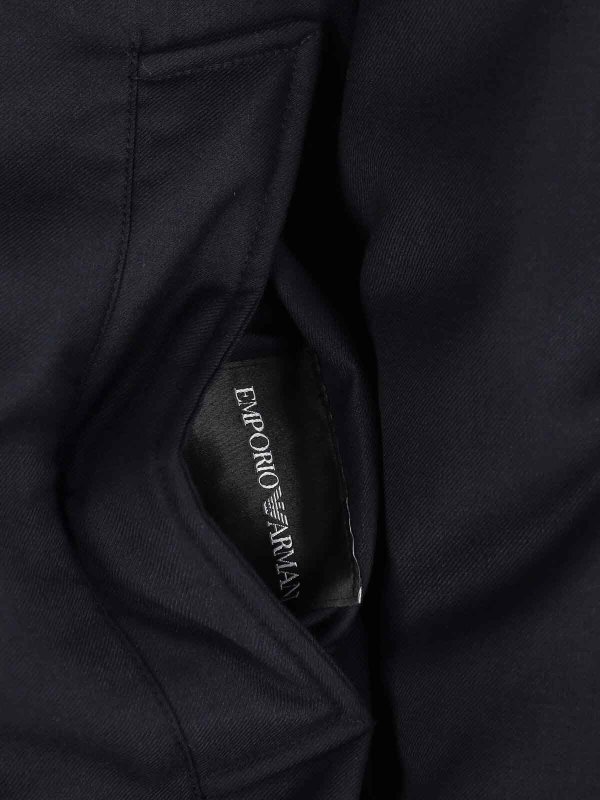 The Best Shops EMPORIO ARMANI: Chaqueta Alcochada - Negro