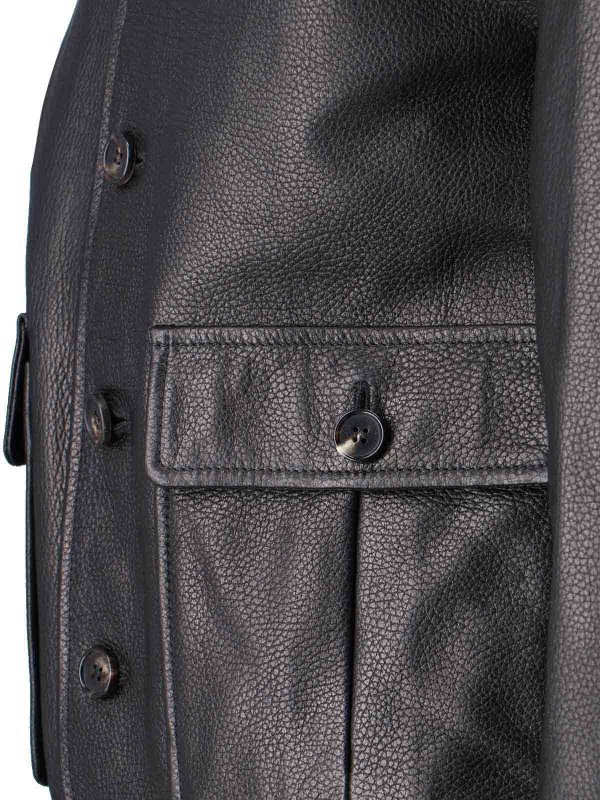 The Best Shops VALSTAR: Chaquetas de cuero - Chaqueta De Cuero - Valstarino