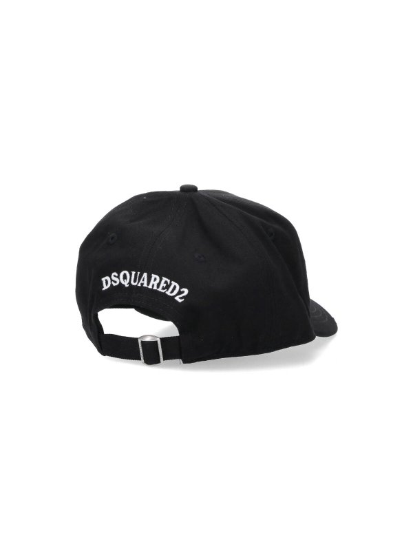 DSQUARED2: hats & caps online - X Vaquera Logo Baseball Hat