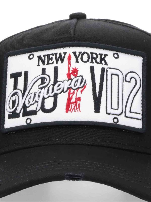 The Best Shops DSQUARED2: hats & caps - X Vaquera Logo Baseball Hat