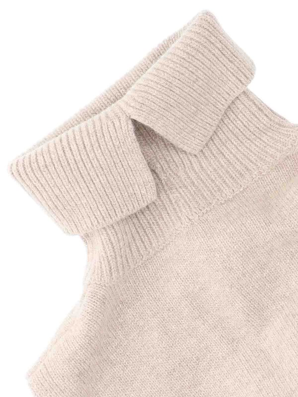 LVIR: scarves online - Scarf with collar in wool blend