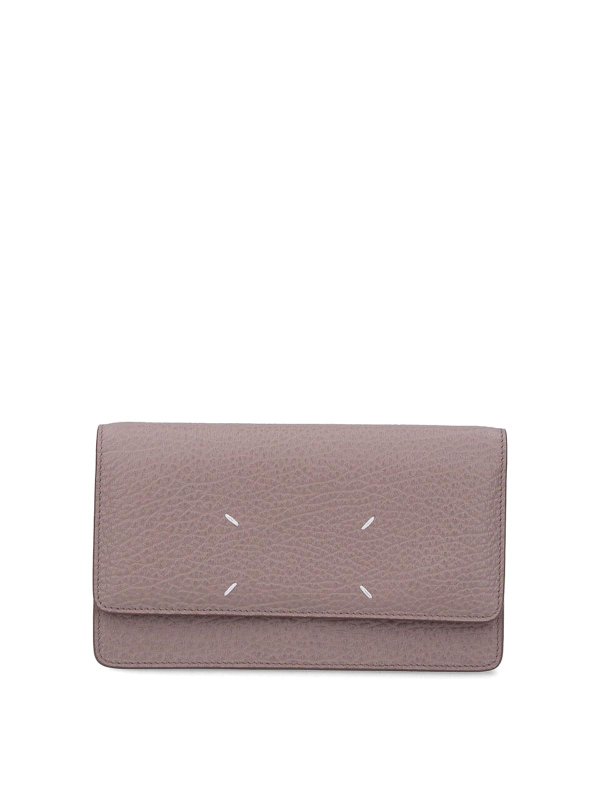 Maison Margiela: Carteras y monederos - Four Stitches - Gris