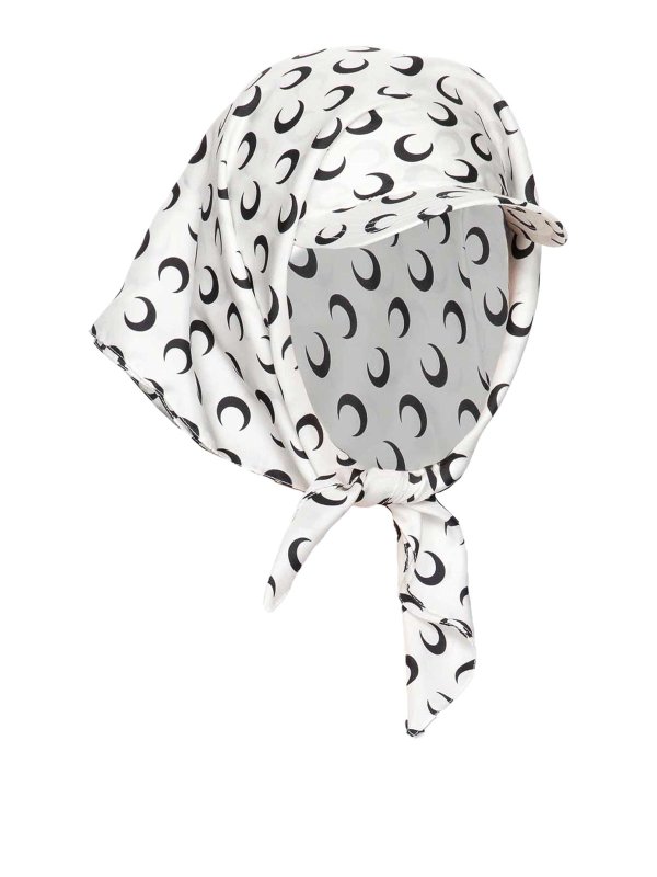 MARINE SERRE: cappelli - Cappello Con Foulard