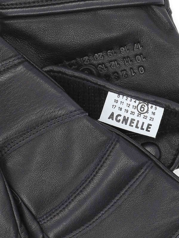 The Best Shops MM6 MAISON MARGIELA: gloves - Sheepskin gloves