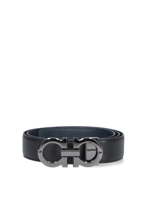 FERRAGAMO: belts - Reversible belt