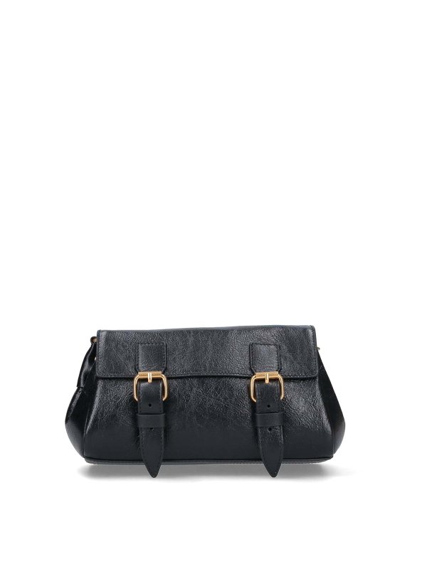 DRIES VAN NOTEN: shoulder bags - Leather Shoulder Bag