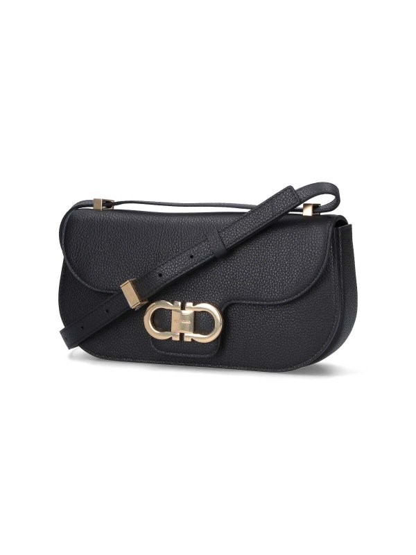 FERRAGAMO: Schultertaschen online - Schultertasche - Schwarz