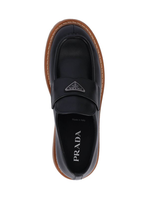 PRADA buy online Logo loafers