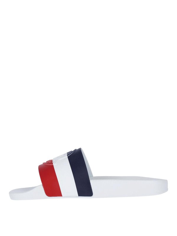 The Best Shops MONCLER: sandali - Sandali Slide Logo