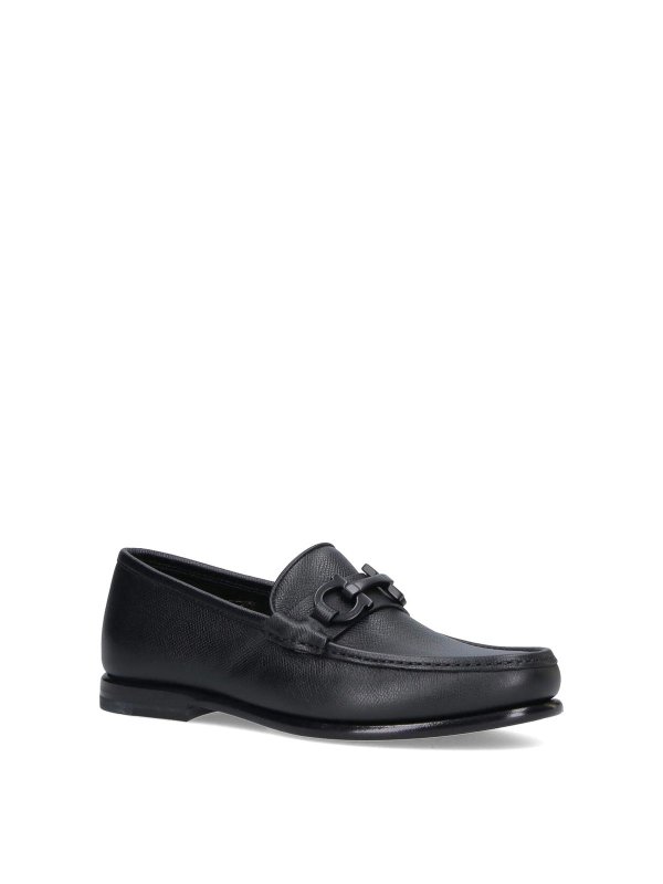 FERRAGAMO: Mokassins und Slippers online - Mokassins - Schwarz