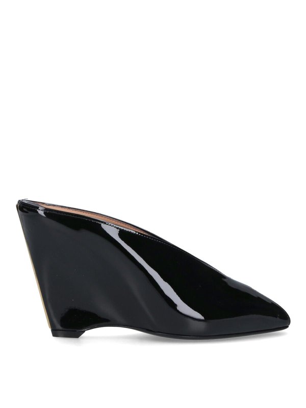 FERRAGAMO: mules shoes - Mules With Wedge