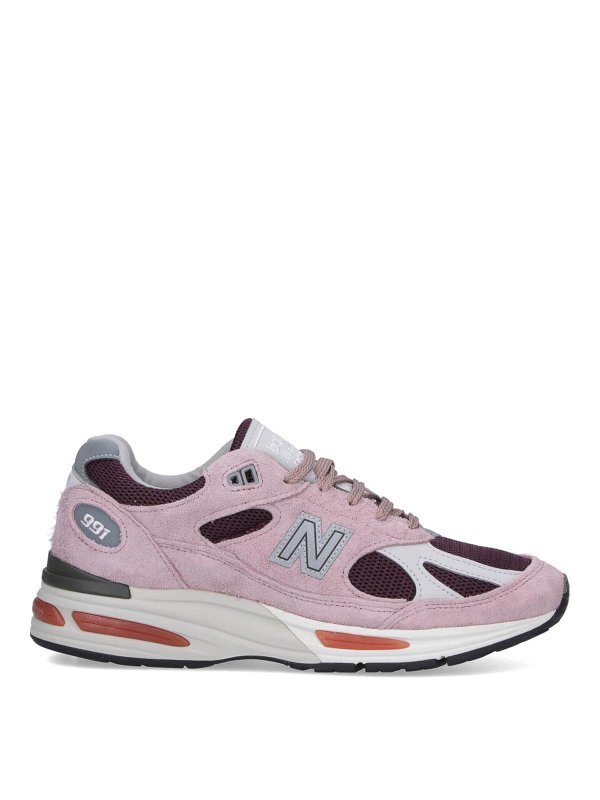 NEW BALANCE: Chaussures de sport - Baskets - Made In Uk 991V2
