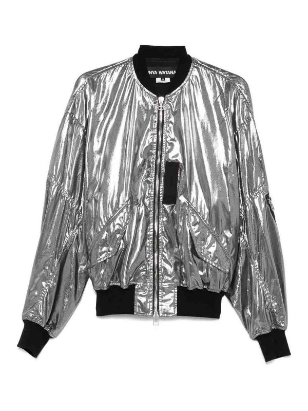 JUNYA WATANABE: giacche bomber - Bomber effetto metallizzato