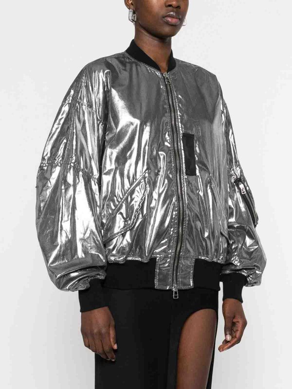 JUNYA WATANABE: giacche bomber online - Bomber effetto metallizzato