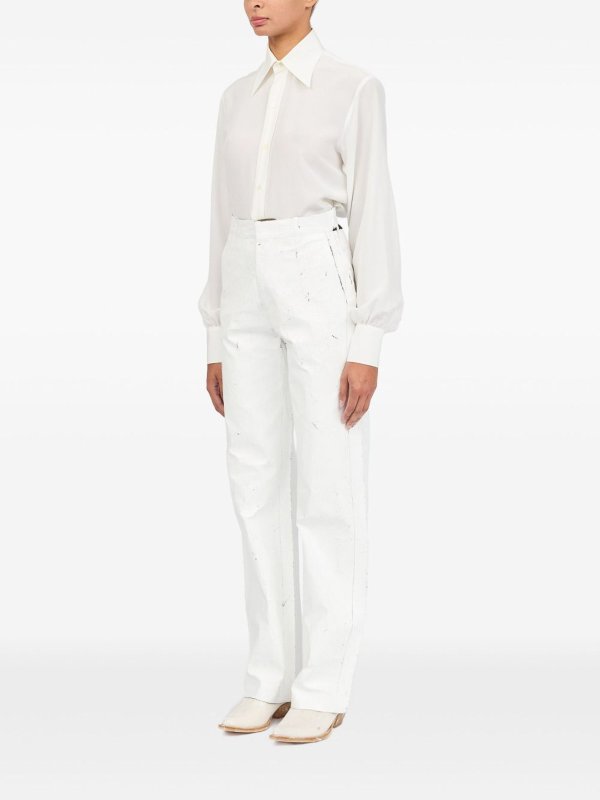 MM6 MAISON MARGIELA buy online Wax Trousers
