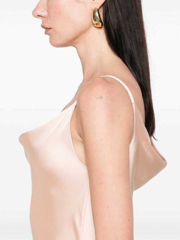 Norma Kamali: Maxi robe online - Maxi Robe - Rose Clair