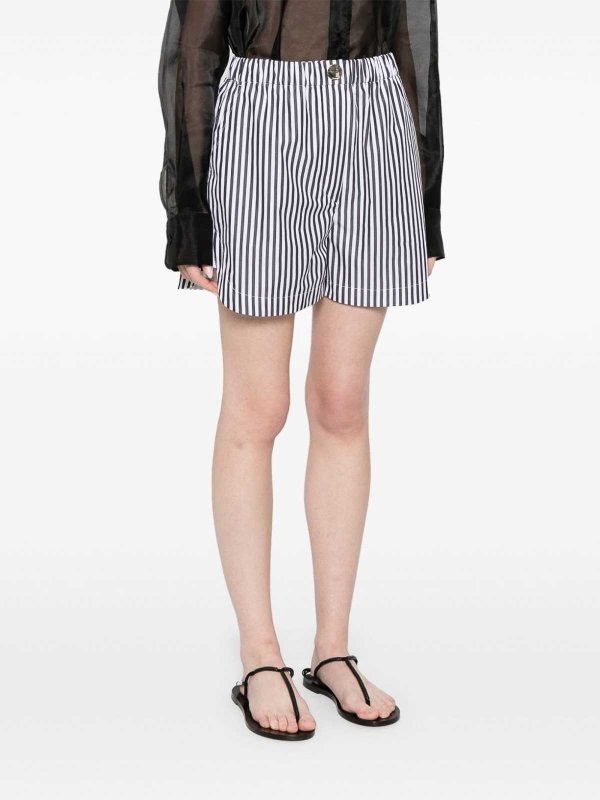 SPORTMAX buy online Striped Cotton Shorts