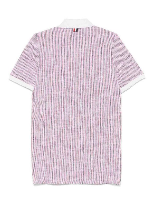 THOM BROWNE: polo online - Vestito  polo in cotone Rwb