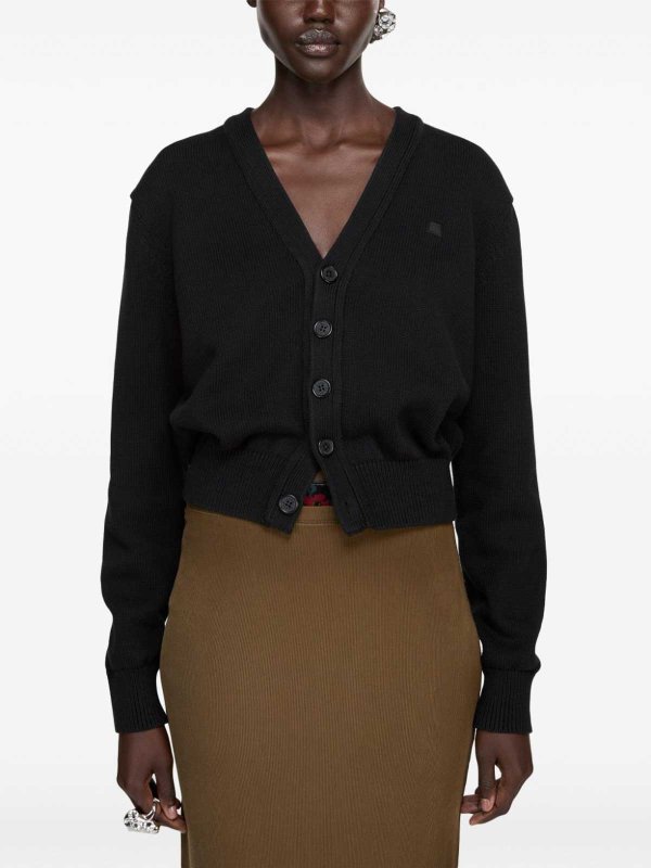 Cardigan - Schwarz shop online: Acne Studios
