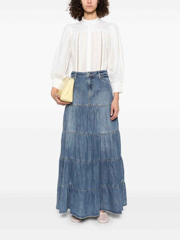 Cora Cotton Blouse shop online: ALICE+OLIVIA