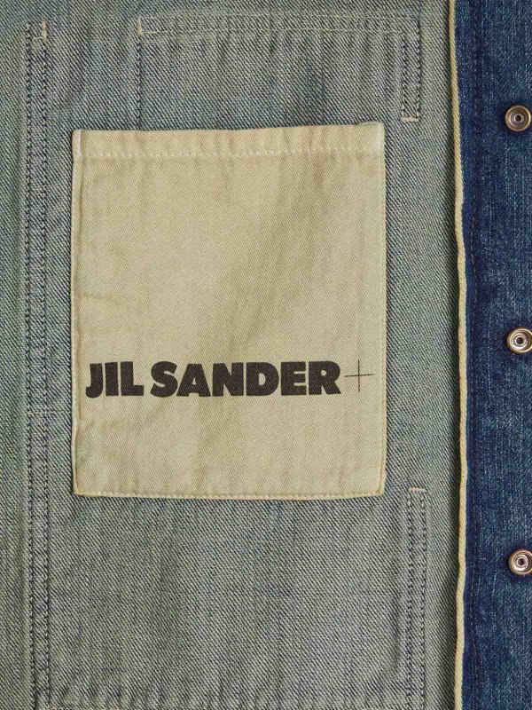 JIL SANDER: polo shirts online - Denim Cotton Shirt