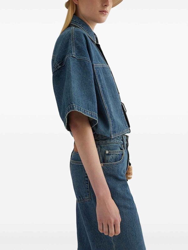 JIL SANDER buy online Denim Cotton Shirt