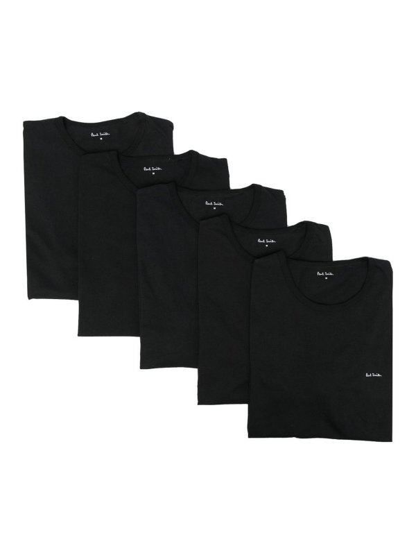 PAUL SMITH: t-shirts - Basic T-Shirt 5 Pack