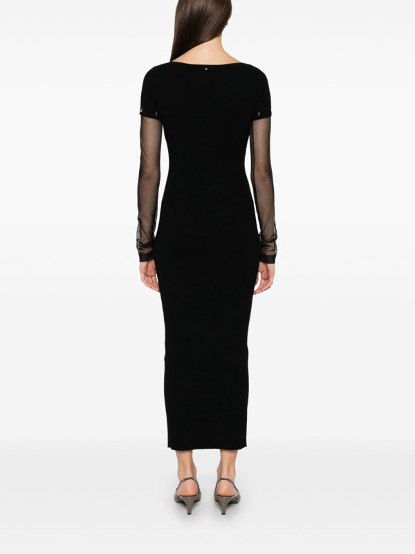 The Best Shops SPORTMAX: Vestido Largo - Negro