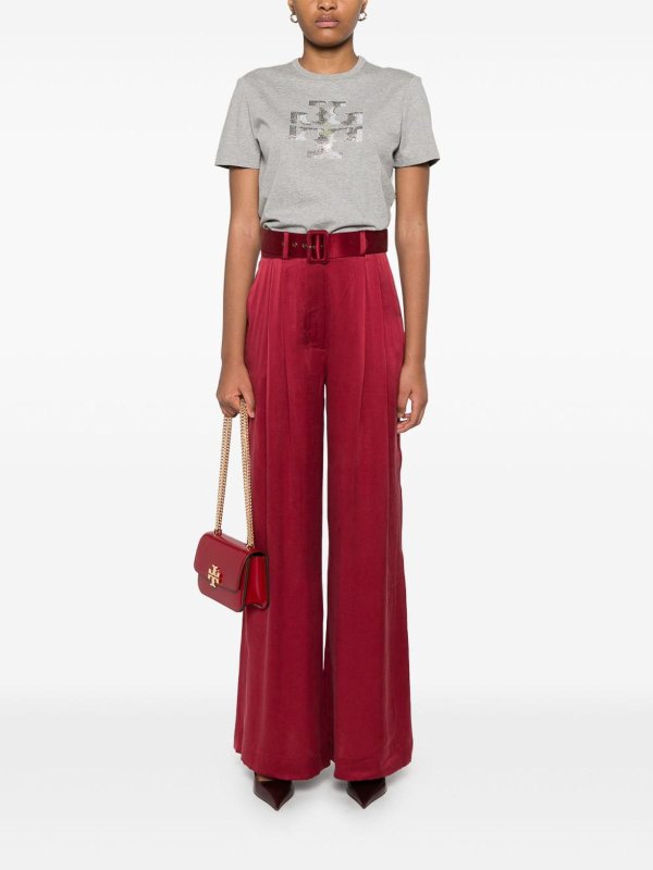 Camiseta - Gris shop online: TORY BURCH