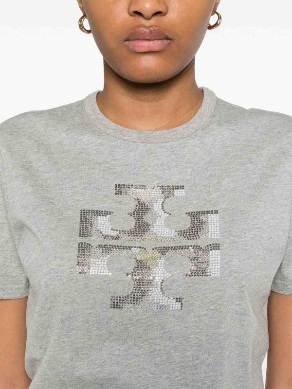 TORY BURCH buy online Camiseta - Gris